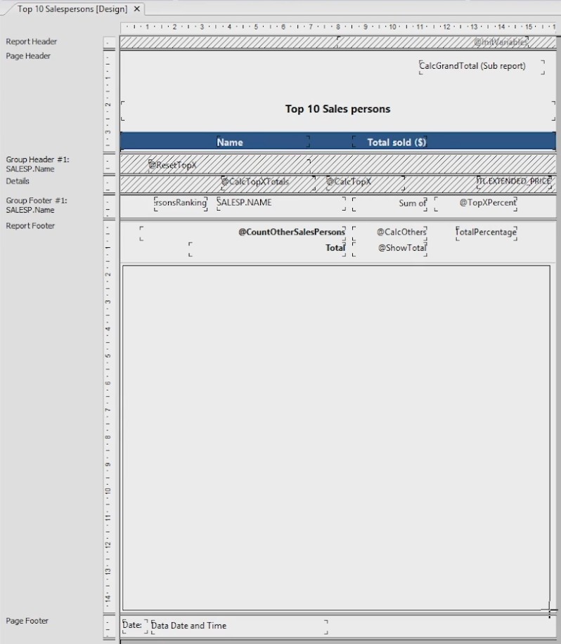 DFLC Lesson - How to add a Chart to a report