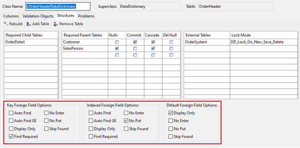 DFLC Lesson - Parent tables