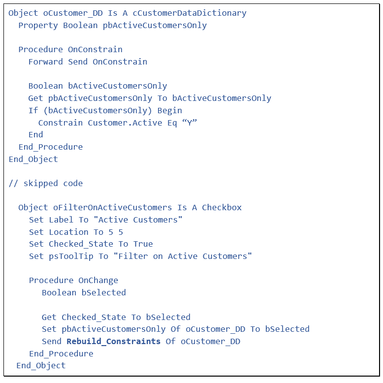 DFLC Lesson - Filtering